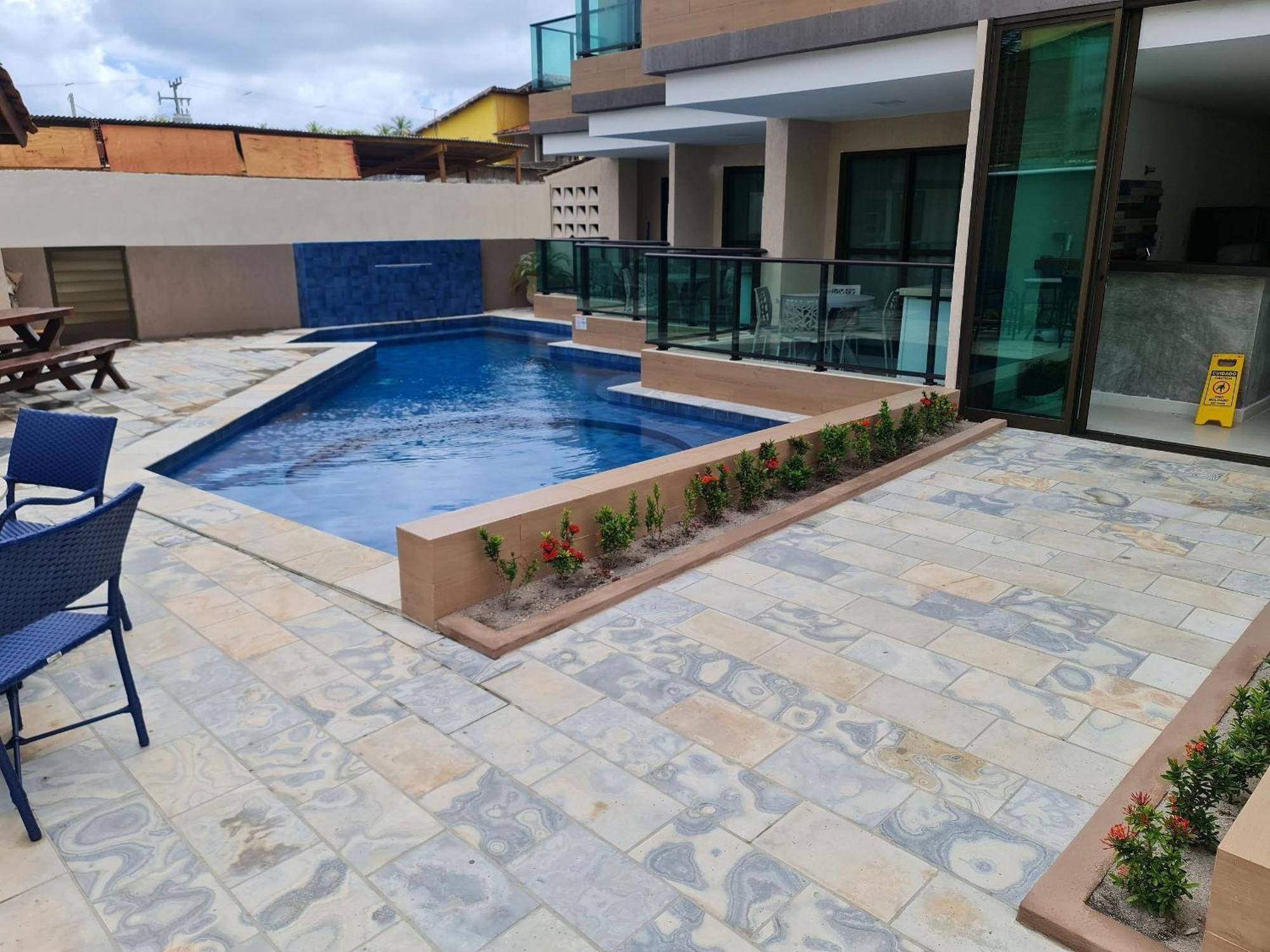 Encantador Flat Perto Da Cativante Praia De Merepe Porto de Galinhas Bagian luar foto